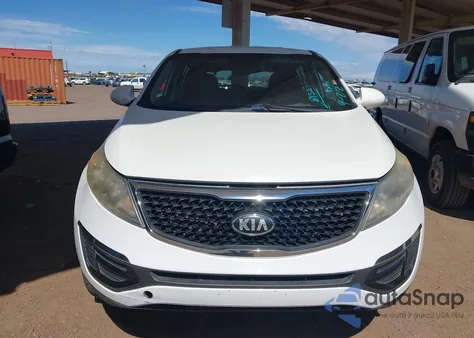 2016 Kia Sportage Lx from USA, damaged, VIN KNDPBCAC5G7815279